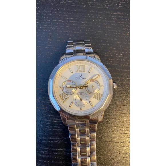 Bulova Sport Chronograph Stainless Steel Watch - Picture 3 of 5